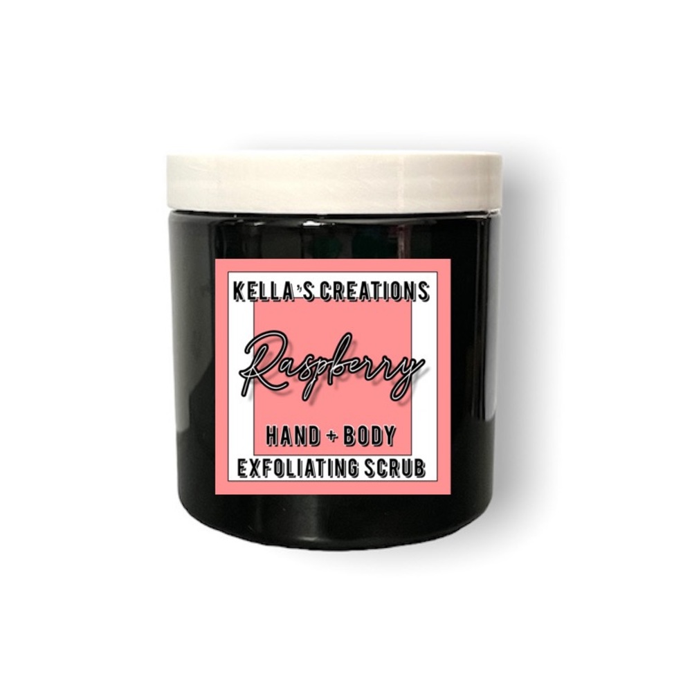 8oz Raspberry Hand Scrub